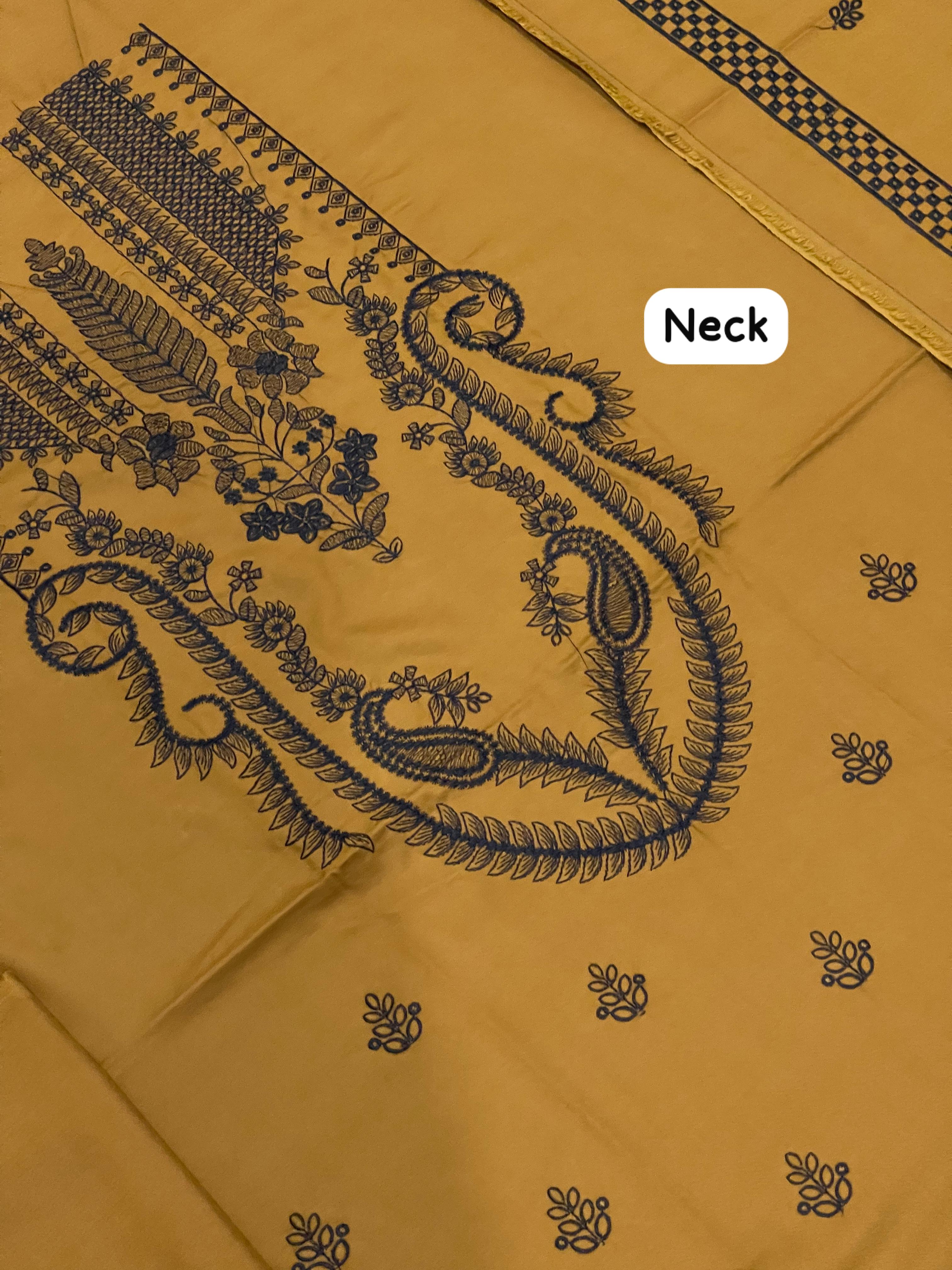 BRAND [ URGE ] FABRIC [ PREMIUM DHANAK ] 3 PIECE [ UNSTITCHED ] WINTER COLLECTION