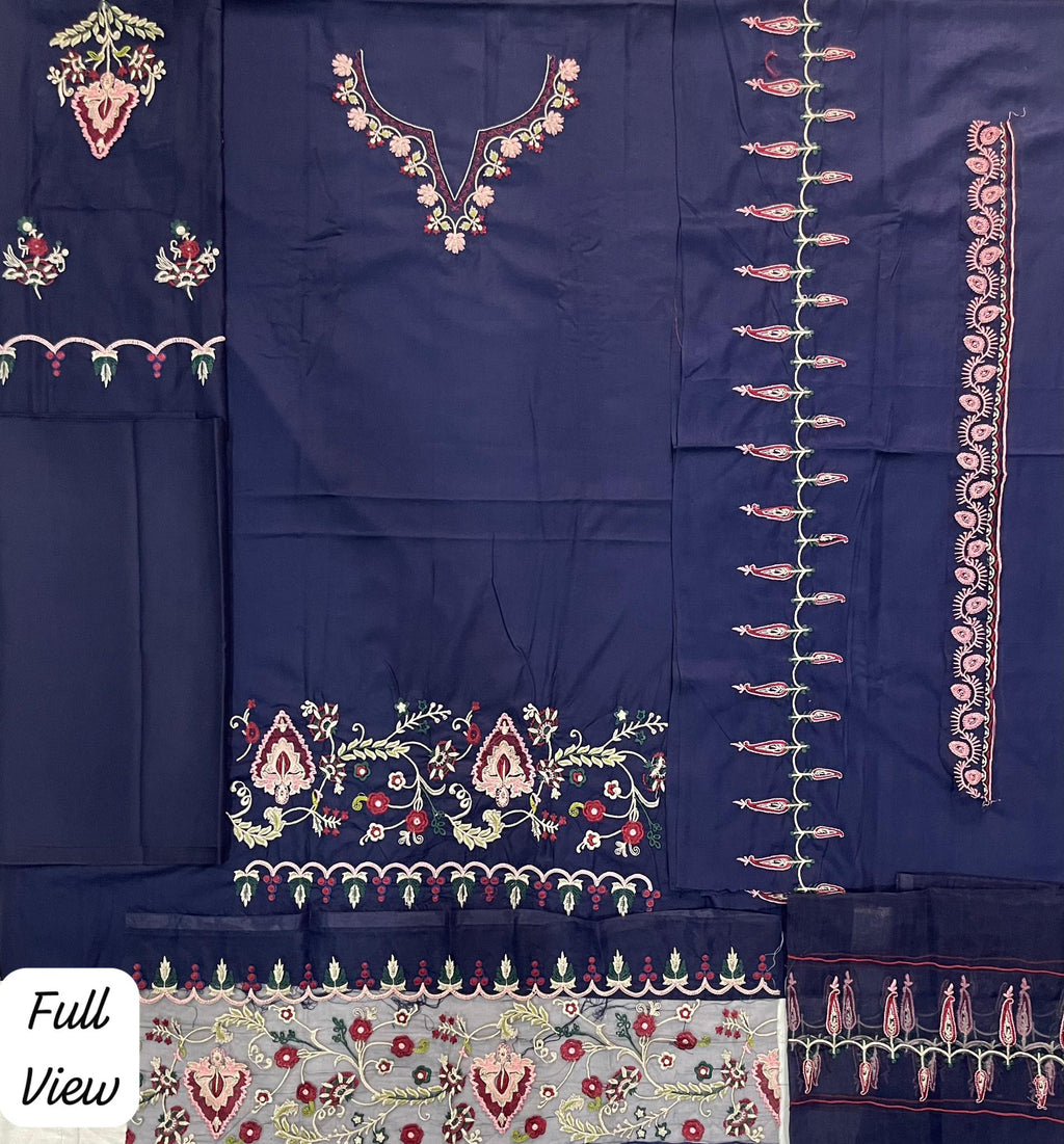 BRAND [ COCO ]  FABRIC [ Premium Dhanak ] 3 PIECE [ UNSTITCHED ] WINTER COLLECTION