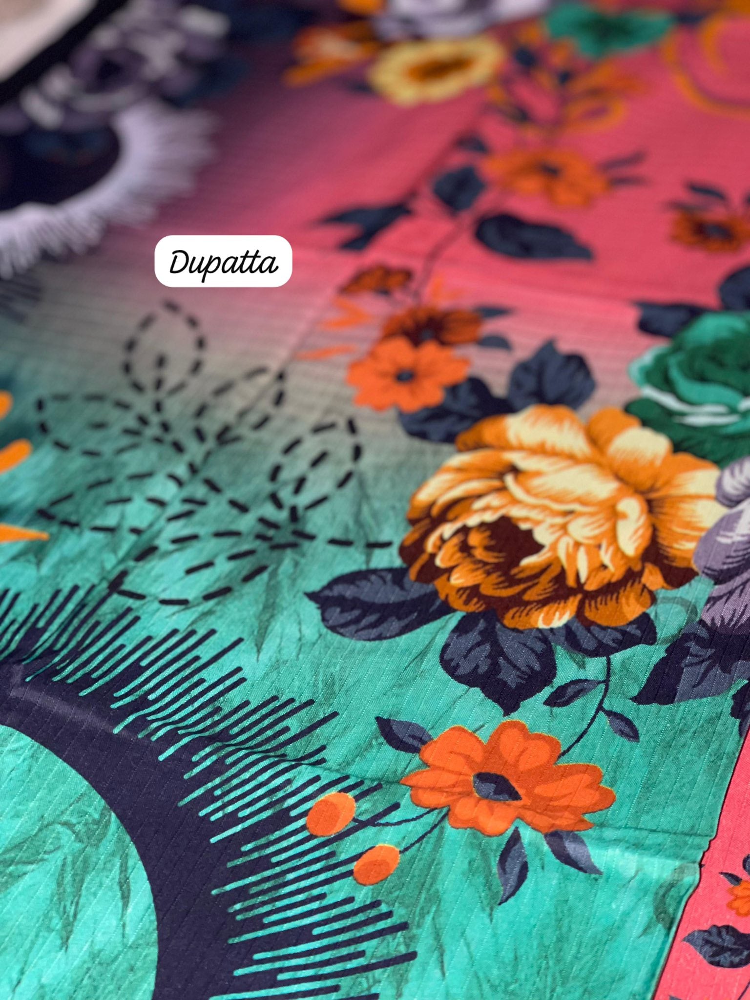 BRAND [ BAREEZE ] FABRIC [ AIRJET DORIA LINEN DIGITAL PRINT ] 3 PIECE [ UNSTITCHED ]