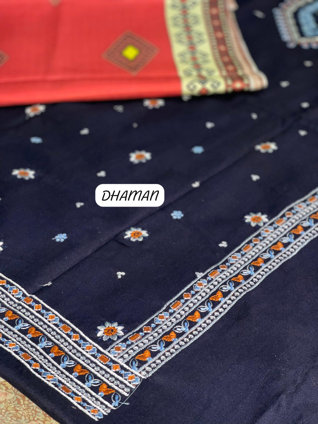 BRAND [ JAZMIN ] [ Winter Collection ] STUFF [ PREMIUM DHANAK ] 3 PIECE [ UNSTITCHED ]
