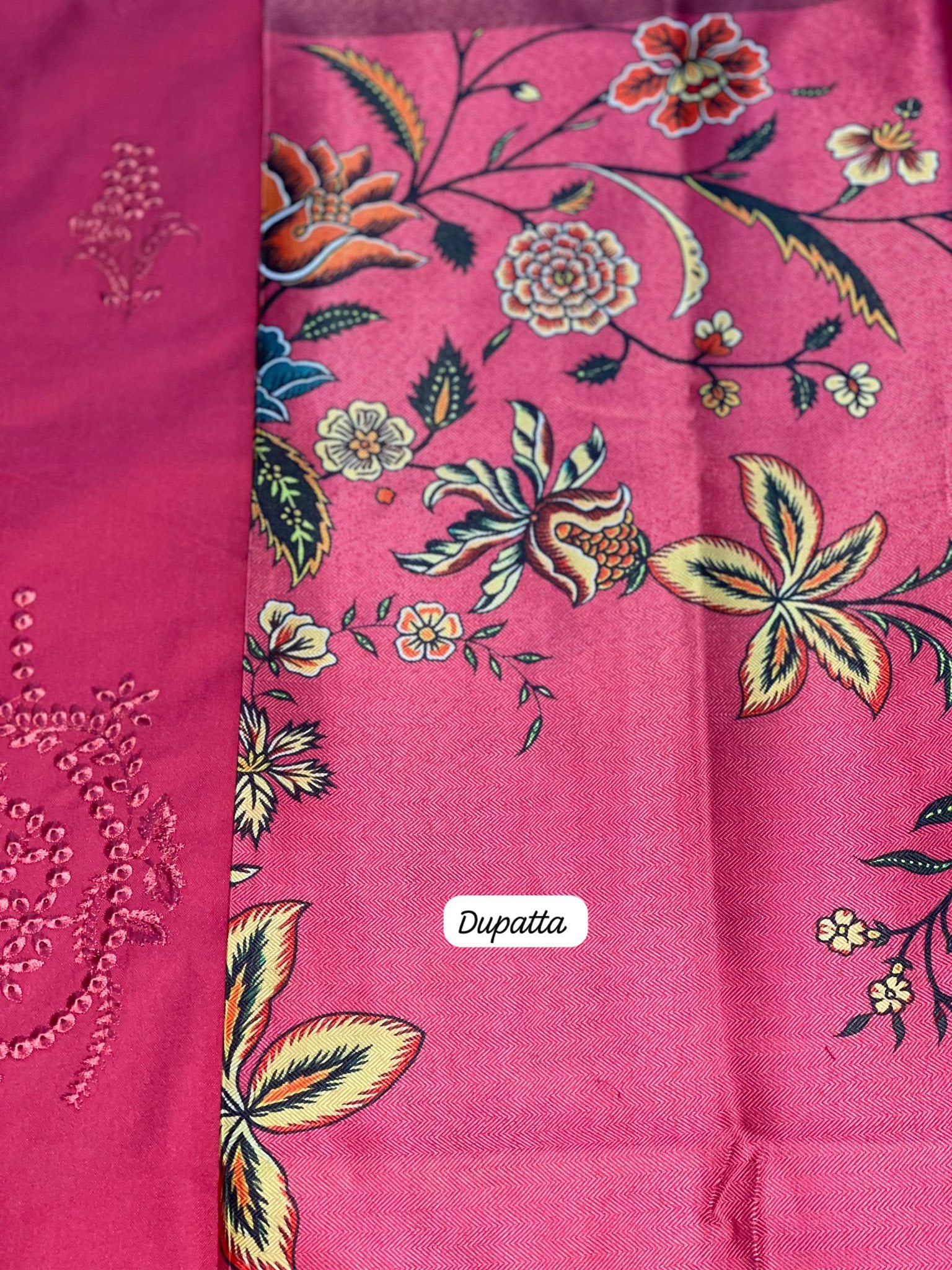 BRAND [ ZARA SHAHJAHAN ] FABRIC [ PREMIUM DHANAK ] 3 PIECE [ UNSTITCHED ]