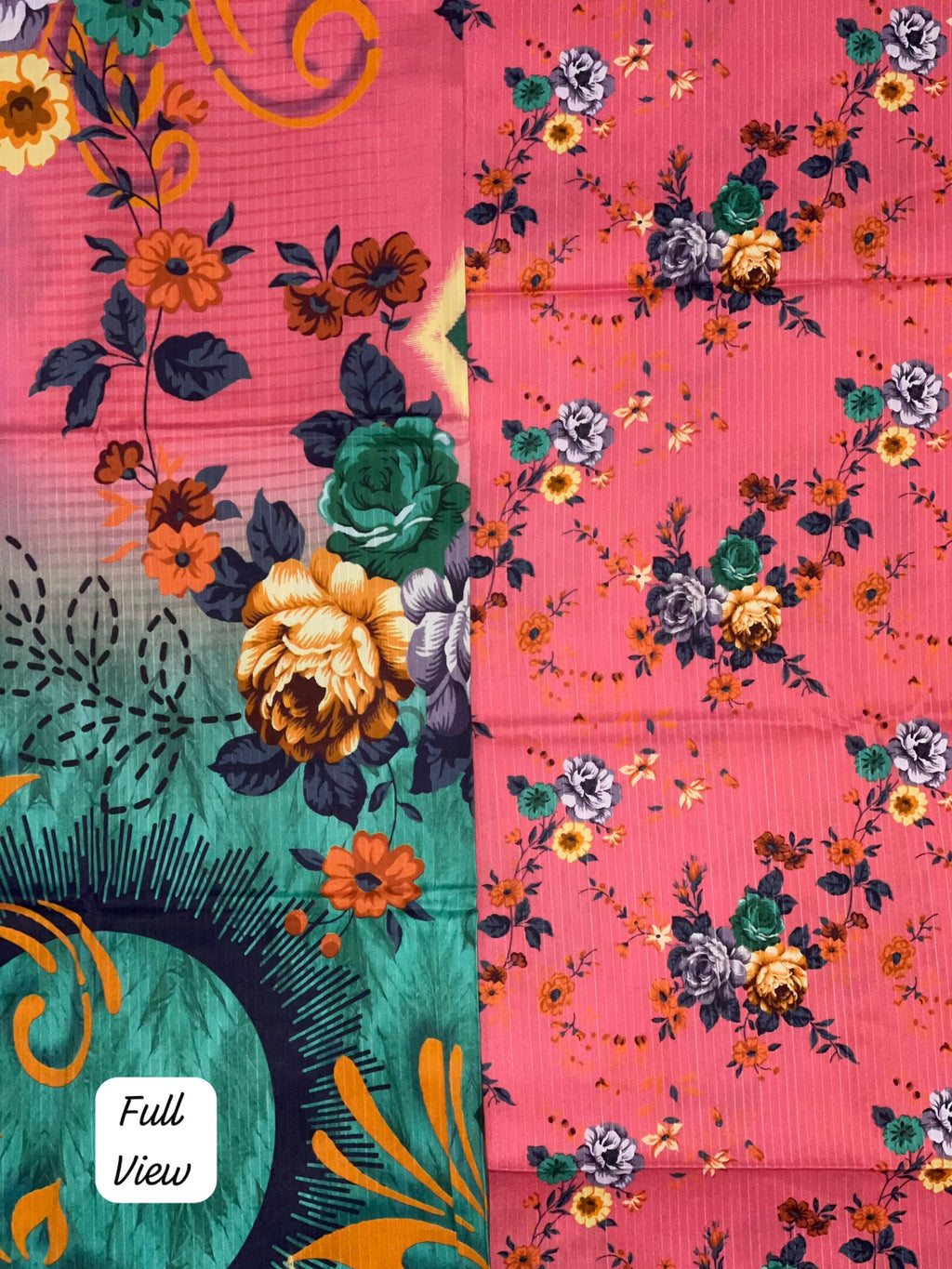 BRAND [ BAREEZE ] FABRIC [ AIRJET DORIA LINEN DIGITAL PRINT ] 3 PIECE [ UNSTITCHED ]