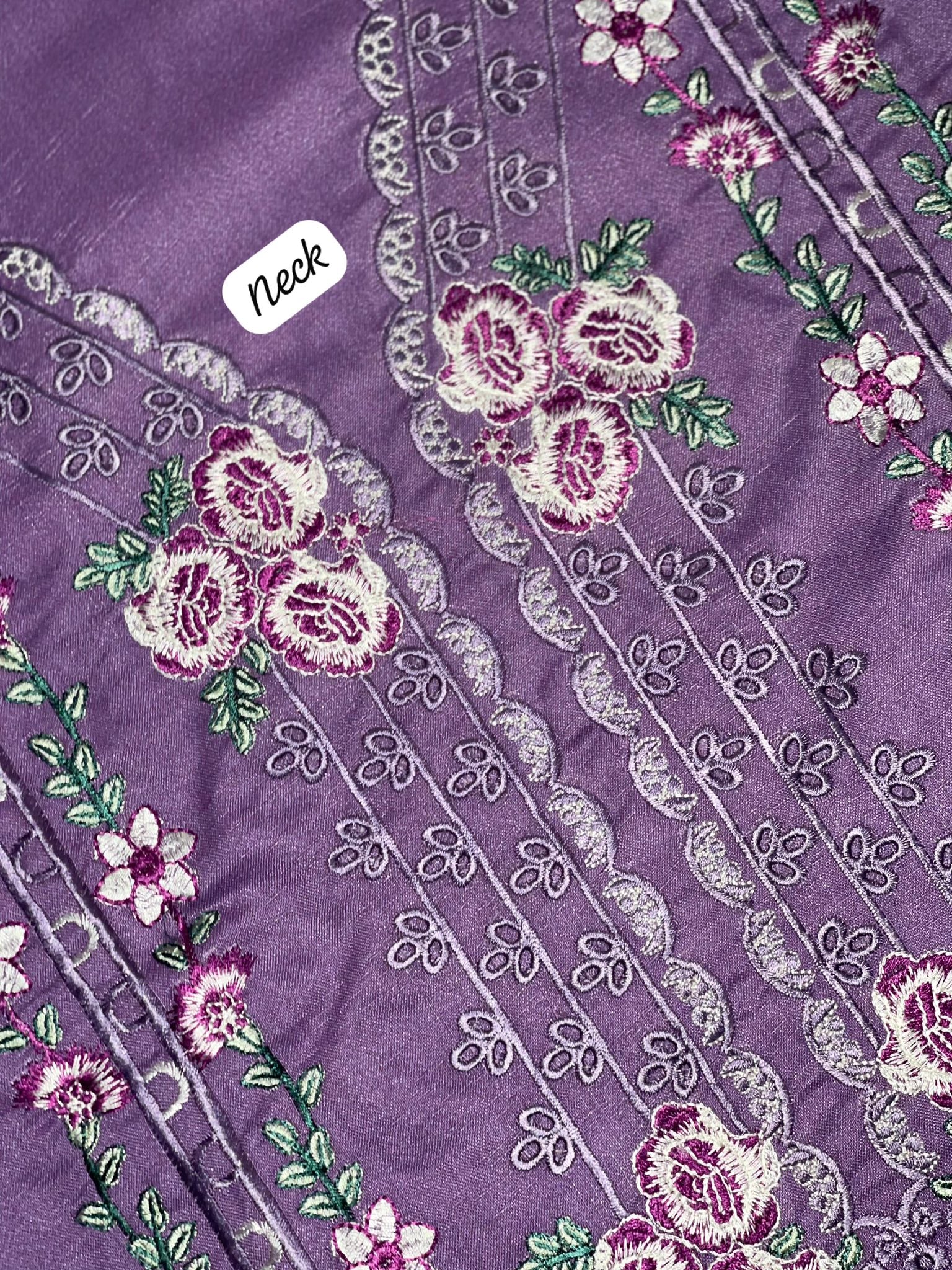 BRAND [ Z.ONIYA ] FABRIC [ DHANAK ] 3 PIECE [ UNSTITCHED ]