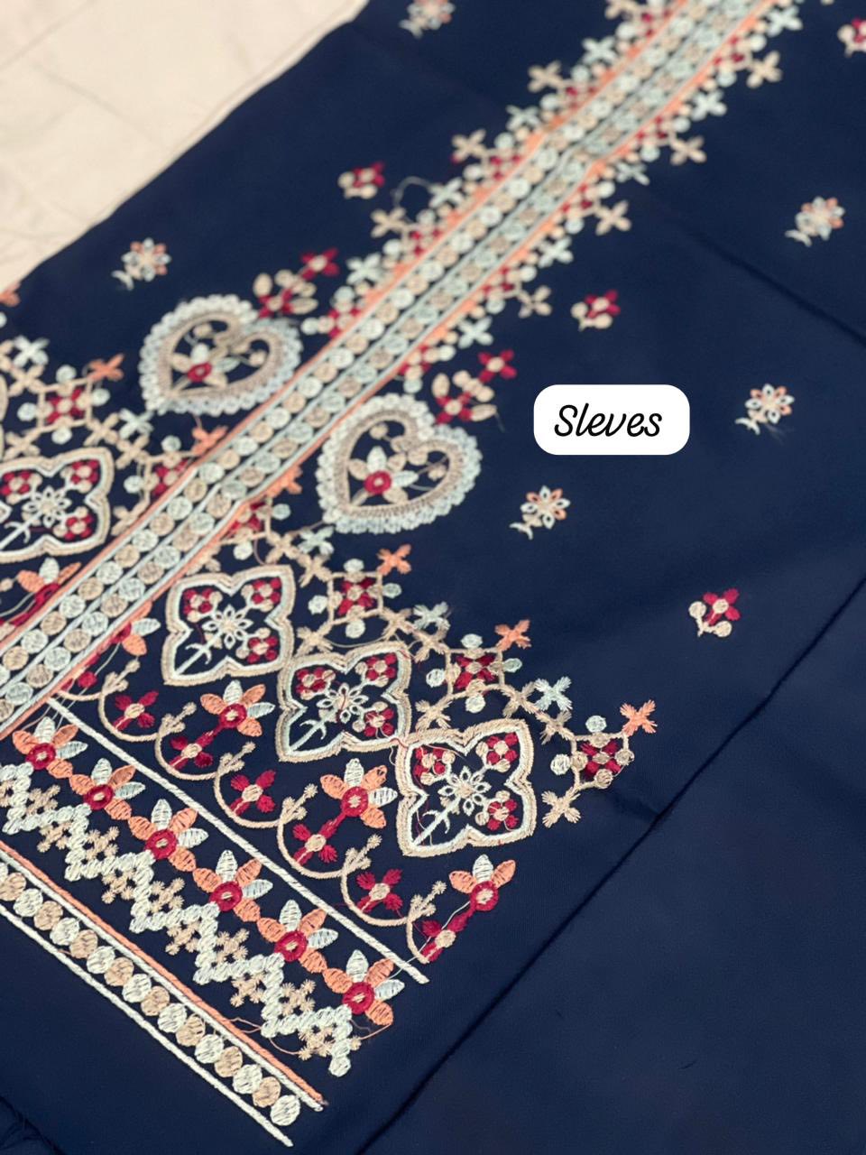 BRAND [ BATIK ] FABRIC  [ DHANAK ] 3 PIECE [ UNSTITCHED ] WINTER COLLECTION