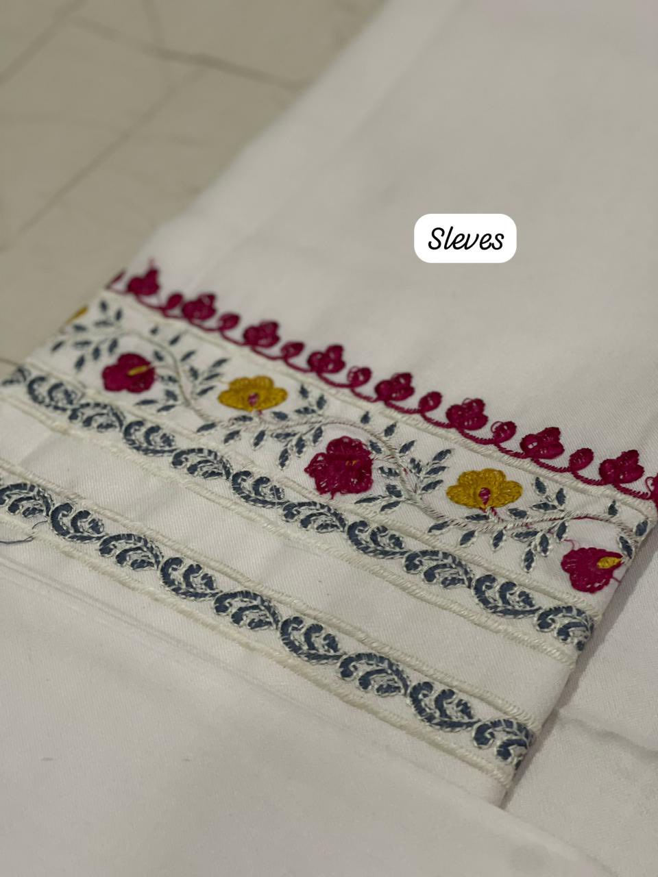 BRAND [ A SLING ] FABRIC  [ DHANAK ] 3 PIECE [ UNSTITCHED ] WINTER COLLECTION