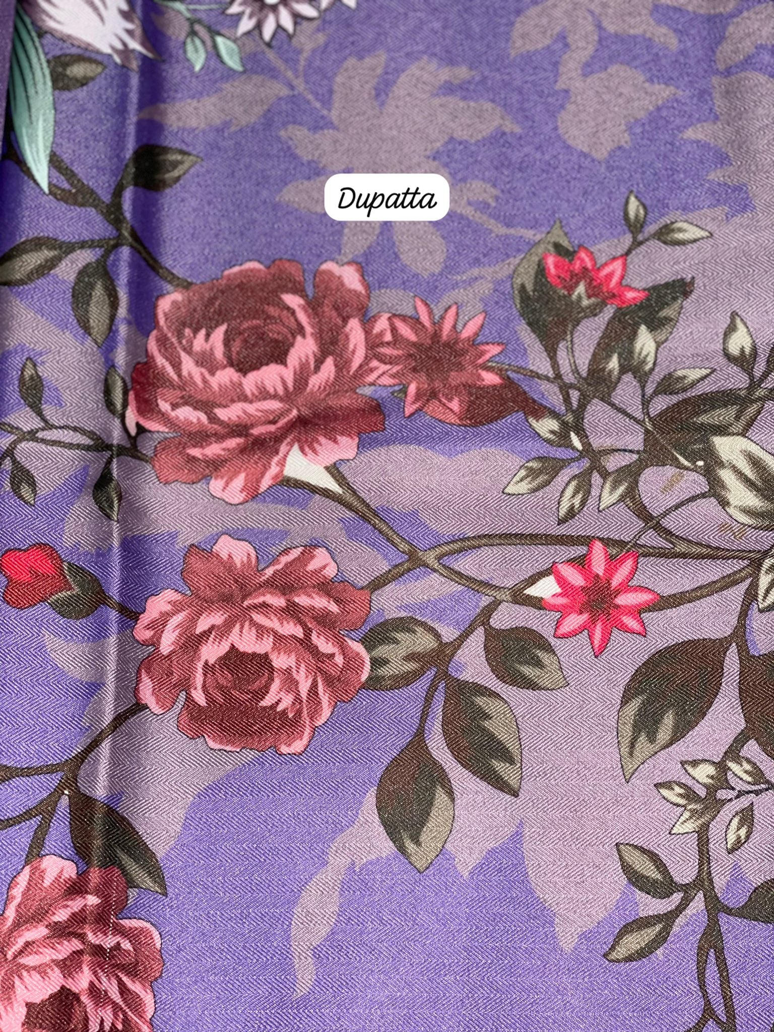 BRAND [ Z.ONIYA ] FABRIC [ DHANAK ] 3 PIECE [ UNSTITCHED ]