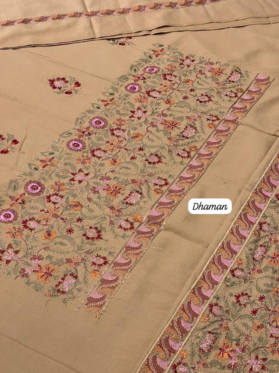 BRAND [ BAREEZE ] FABRIC [ PREMIUM DHANAK ] 3 PIECE [ UNSTITCHED ] WINTER COLLECTION