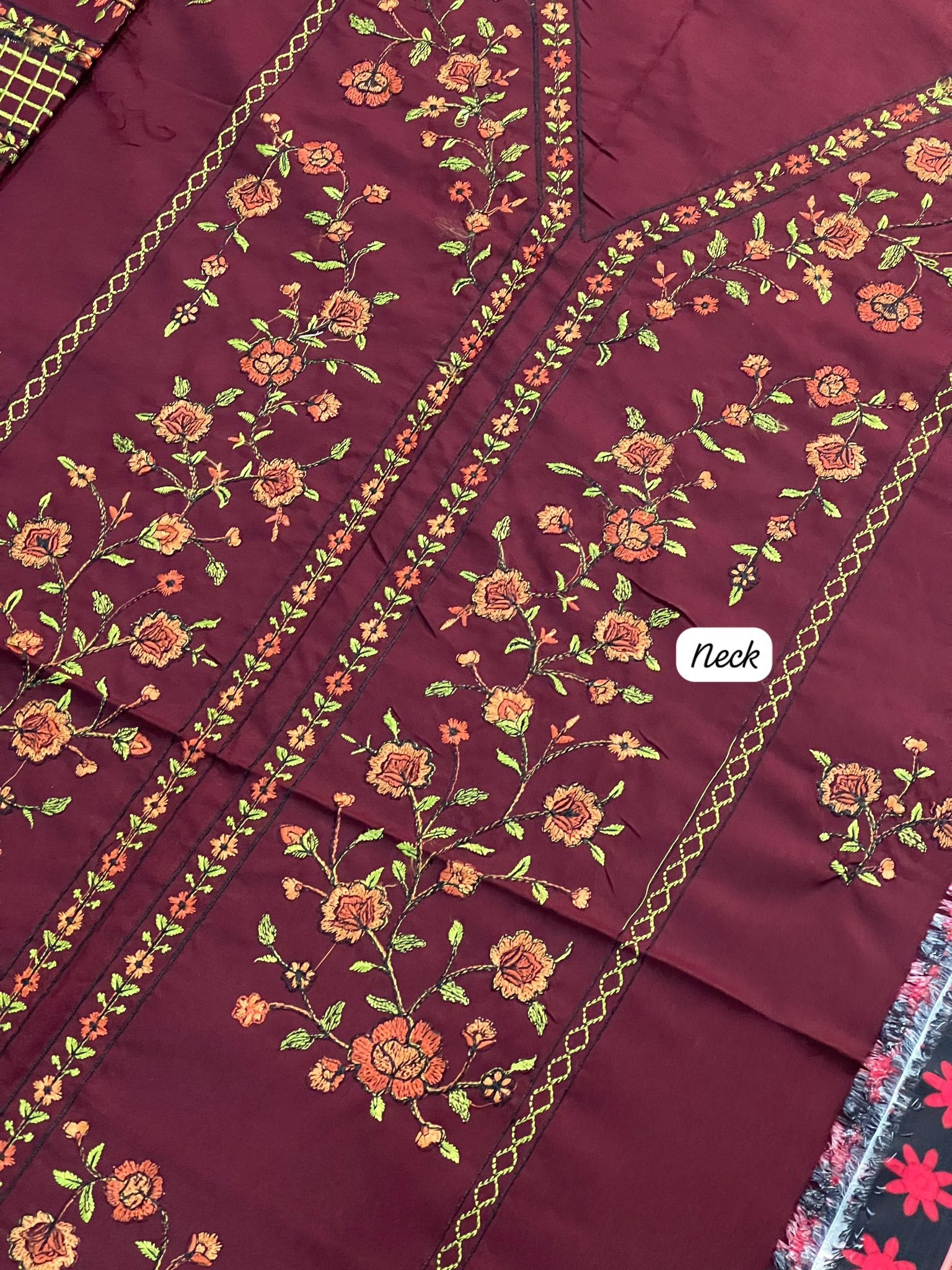 BRAND [ HUSSAIN REHAR] FABRIC [ PREMIUM DHANAK ] 3 PIECE [ UNSTITCHED ] WINTER COLLECTION
