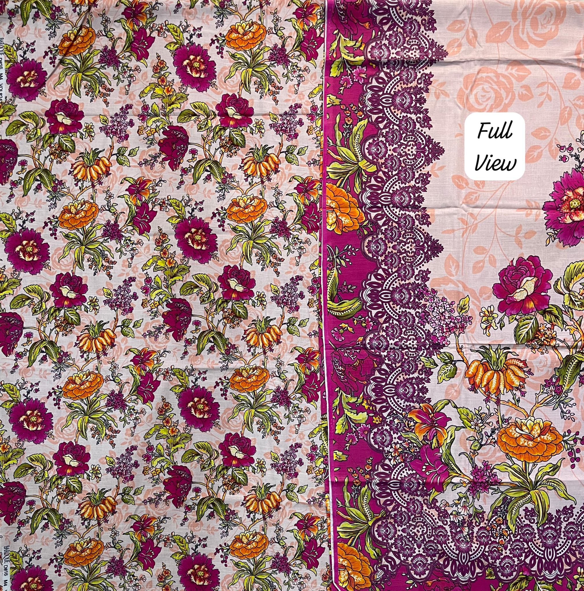 BRAND [ BAROQUE ]  FABRIC [ PREMIUM KHADDAR ] 3 PIECE [ UNSTITCHED ] WINTER COLLECTION