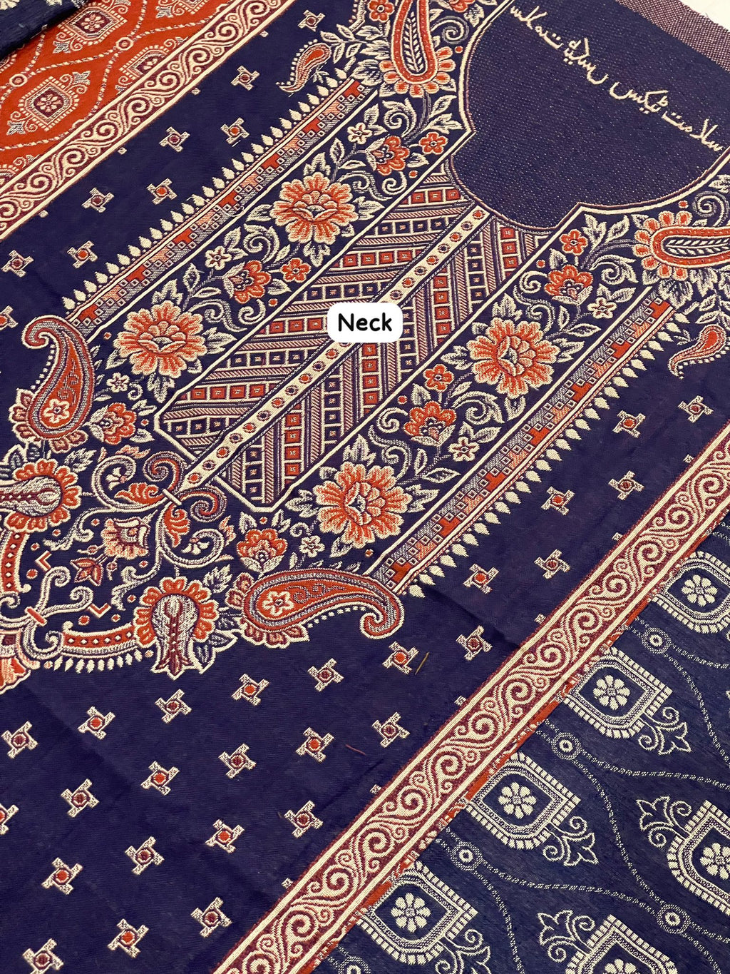 • FABRIC [ KASHMIRI WOOL ] • 3 PIECE [ UNSTITCHED ] • WINTER COLLECTION