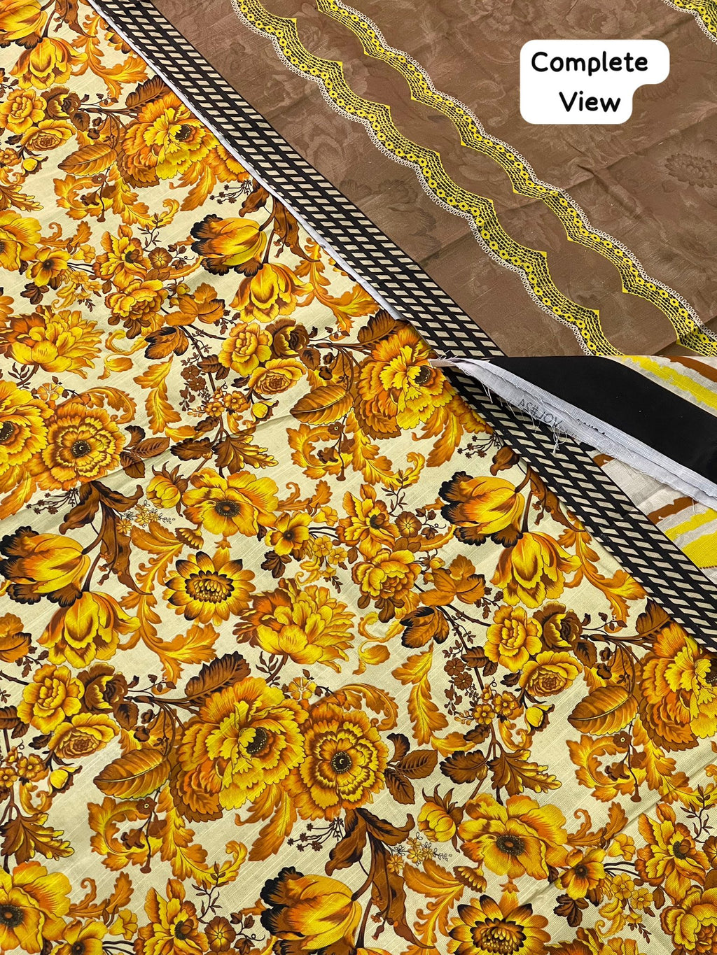 BRAND [ BAROQUE ]  FABRIC [ PREMIUM KHADDAR ] 3 PIECE [ UNSTITCHED ] WINTER COLLECTION