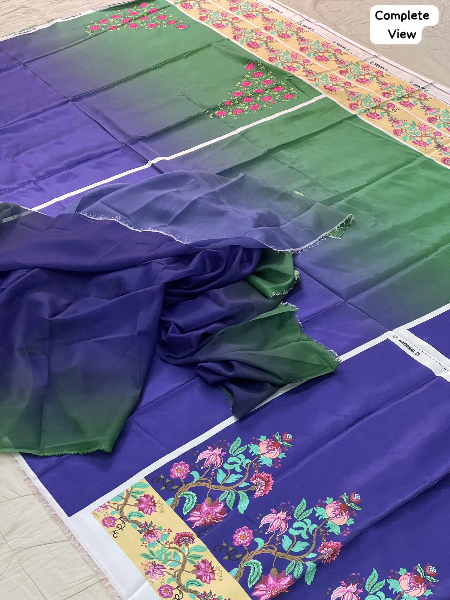 BRAND [ LULUSAR ] FABRIC [ DIGITAL PRINT SHAMOOZ SILK ] 3 PIECE [ UNSTITCHED ] WINTER COLLECTION