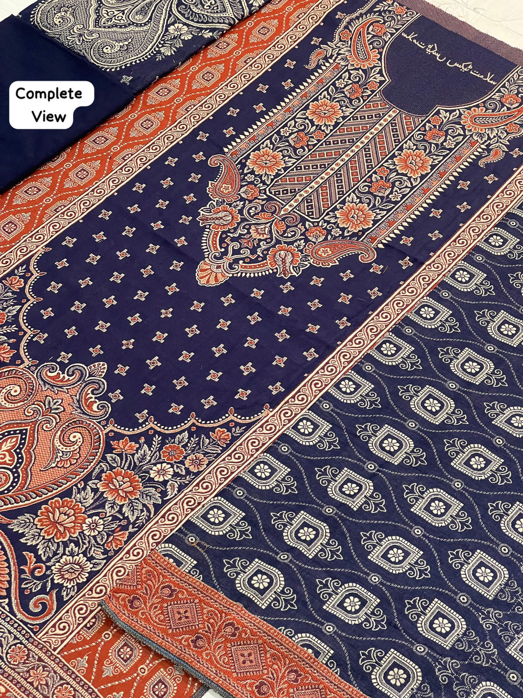 • FABRIC [ KASHMIRI WOOL ] • 3 PIECE [ UNSTITCHED ] • WINTER COLLECTION