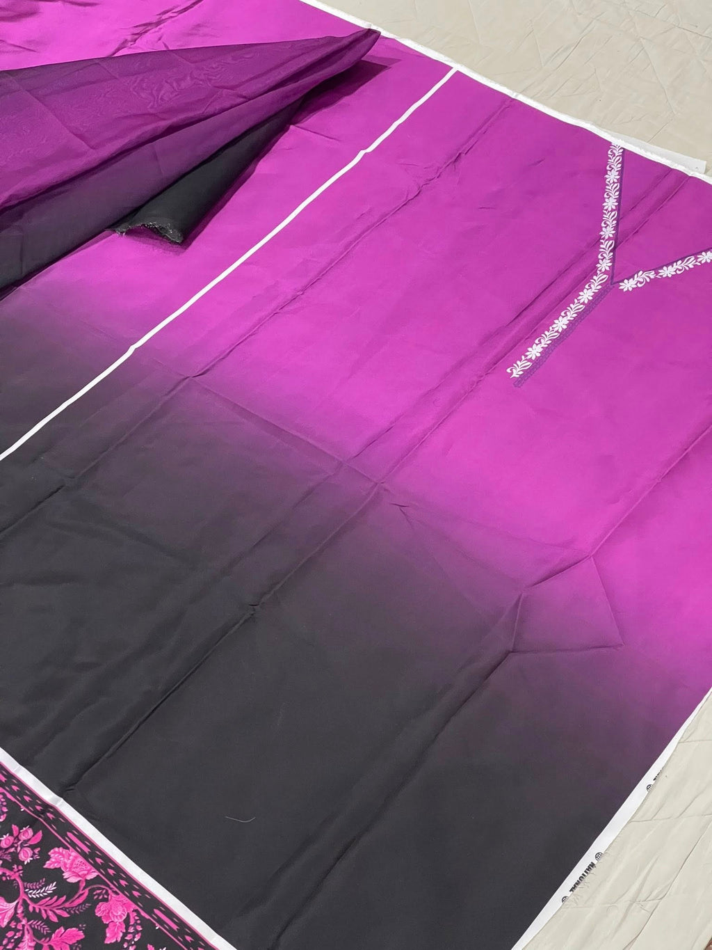 BRAND [ LULUSAR ] FABRIC [ DIGITAL PRINT SHAMOOZ SILK ] 3 PIECE [ UNSTITCHED ] WINTER COLLECTION