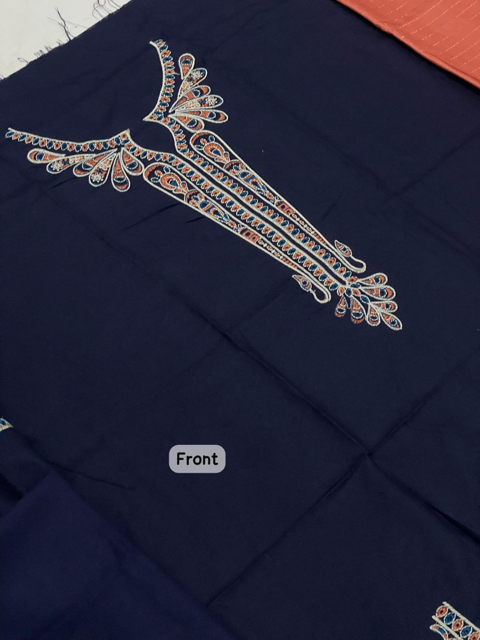 BRAND [ JAZMIN ] FABRIC [ Premium Dhanak ] 3 PIECE [ Unstitched Winter Collection