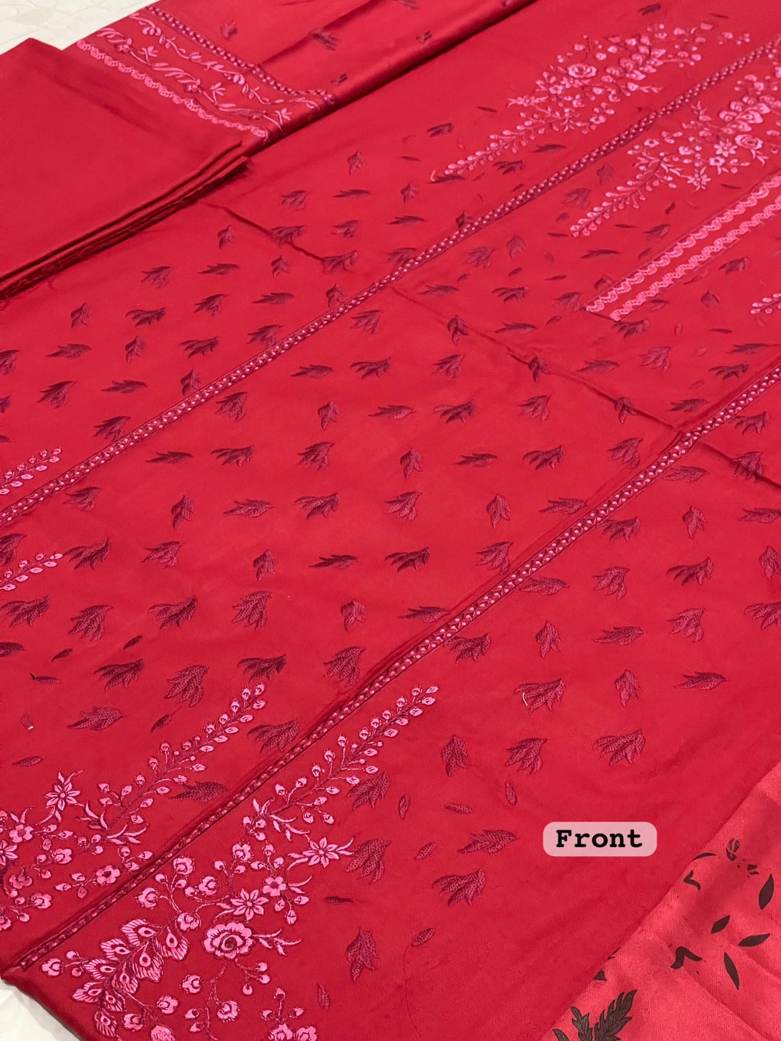 BRAND [ Sobia - Nazir ] FABRIC [ Best Quality Dhanak ] 3 PIECE [ Unstitched ] Winter Collection