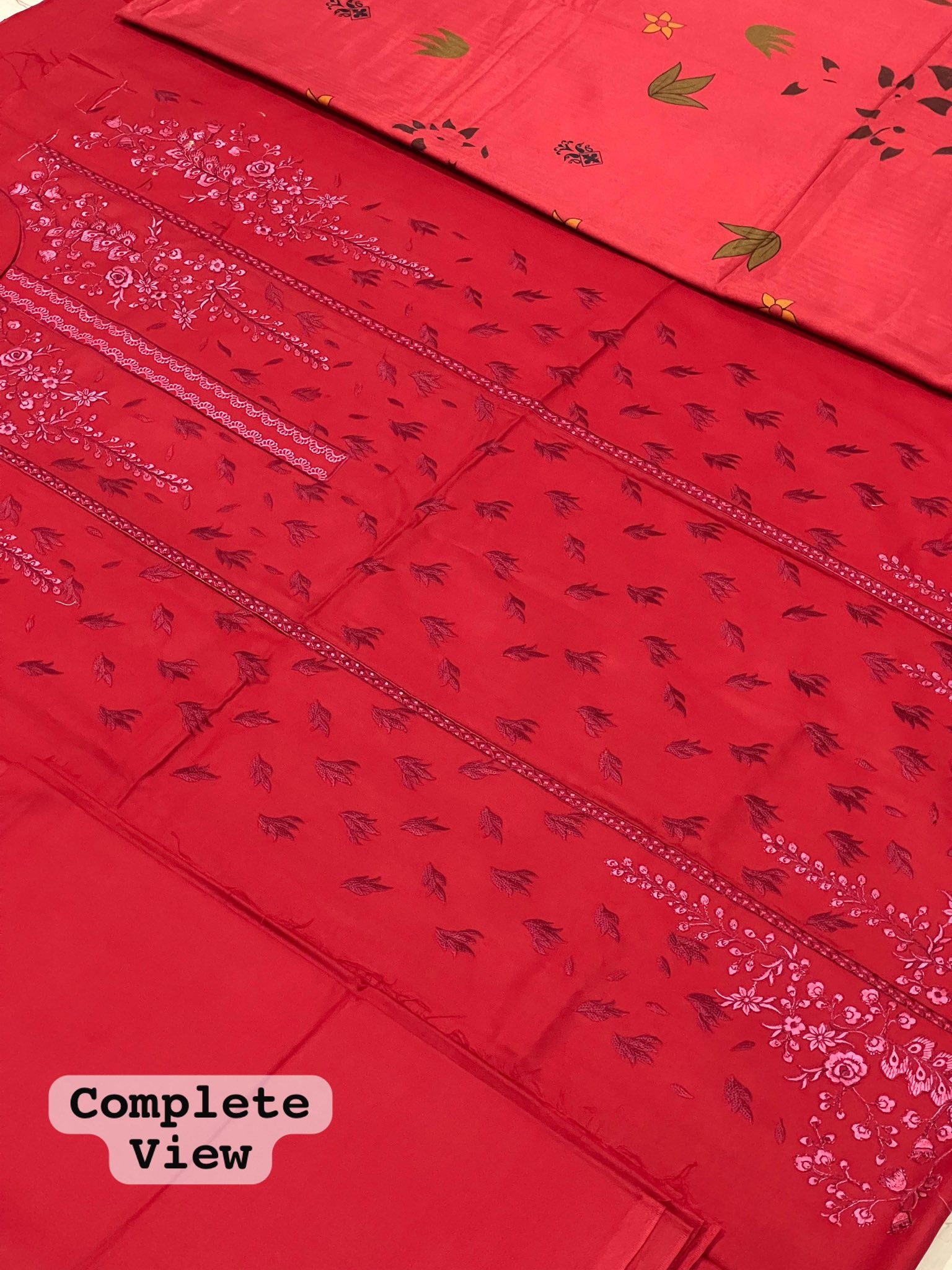 BRAND [ Sobia - Nazir ] FABRIC [ Best Quality Dhanak ] 3 PIECE [ Unstitched ] Winter Collection