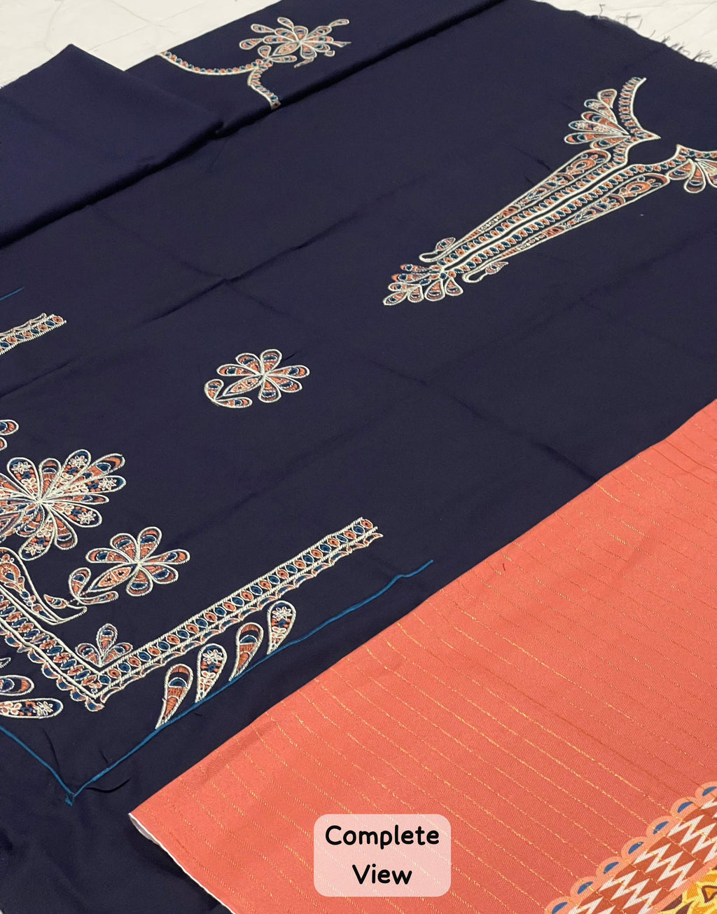 BRAND [ JAZMIN ] FABRIC [ Premium Dhanak ] 3 PIECE [ Unstitched Winter Collection