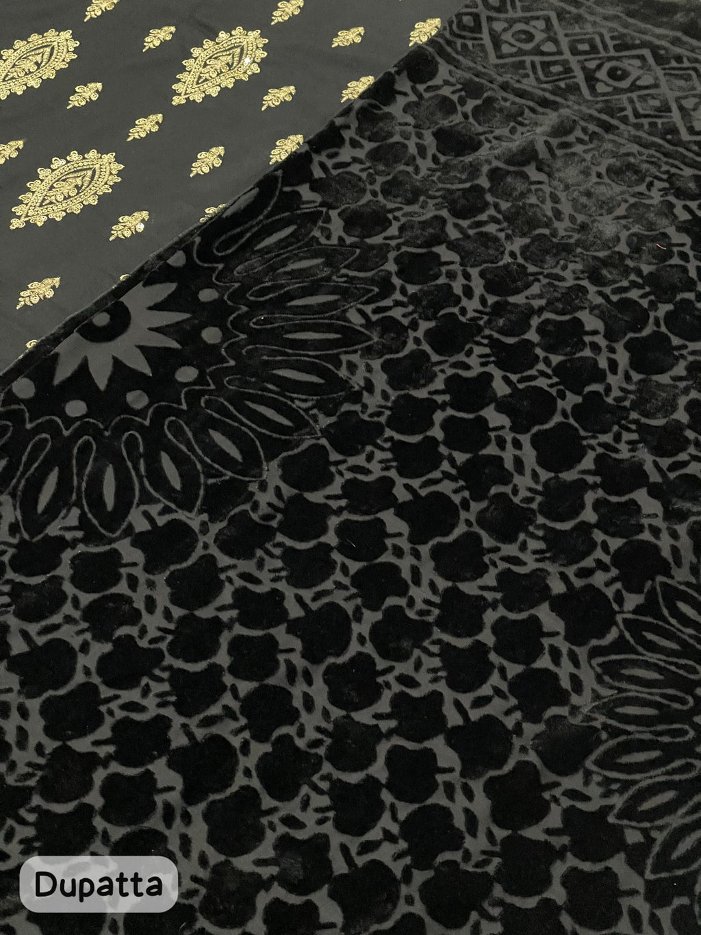 Peach Wool Dhanak Fabric 3 Piece Unstitched Winter Collection