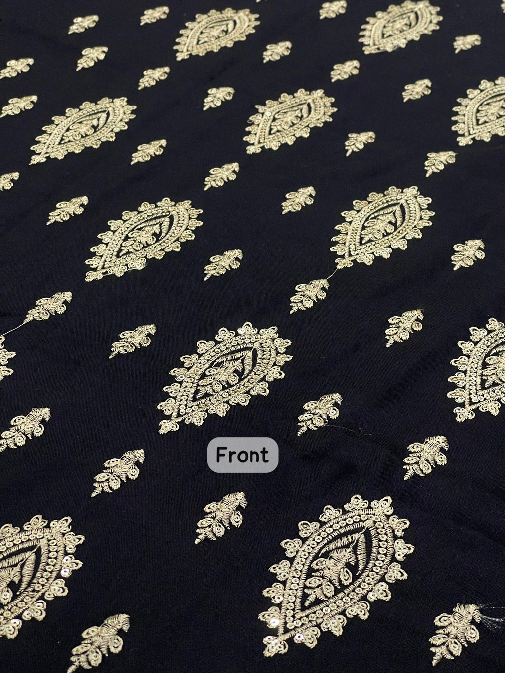 Peach Wool Dhanak Fabric 3 Piece Unstitched Winter Collection