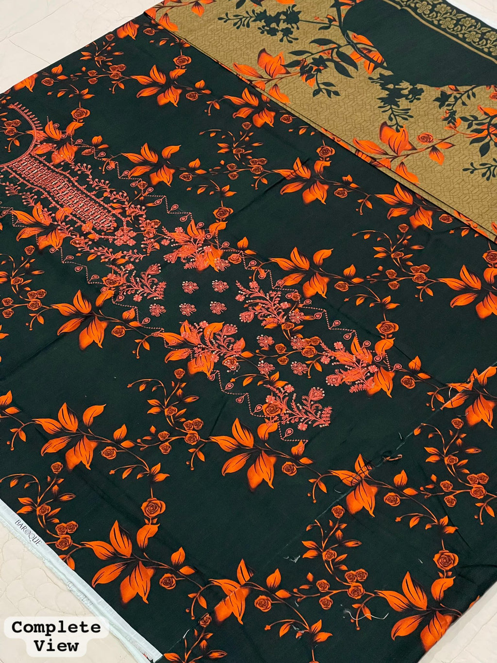 Brand : Asifa Nabeel Fabric : Khaddar 3 Piece Unstitched Winter Collection