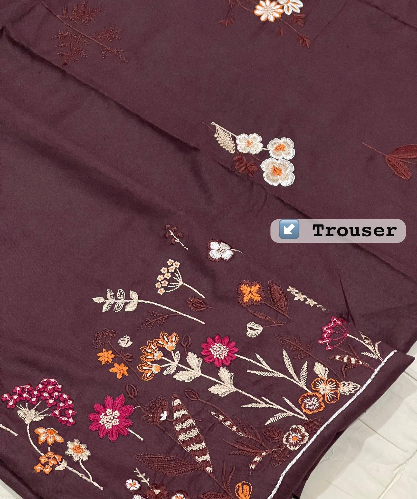 Brand : ZARA SHAHJAHAN Fabric : Premium Dhanak 3 Piece Unstitched Winter Collection