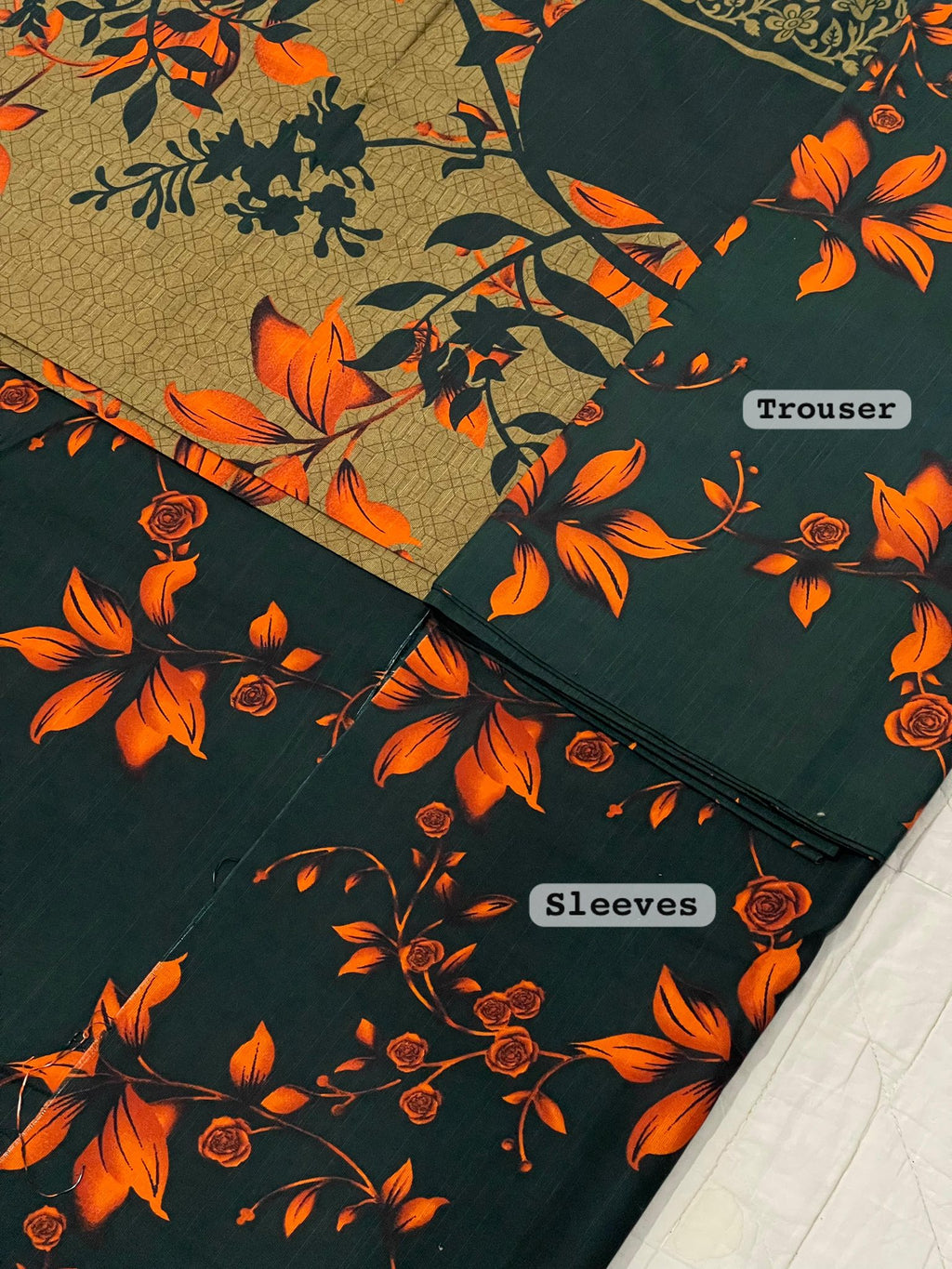 Brand : Asifa Nabeel Fabric : Khaddar 3 Piece Unstitched Winter Collection