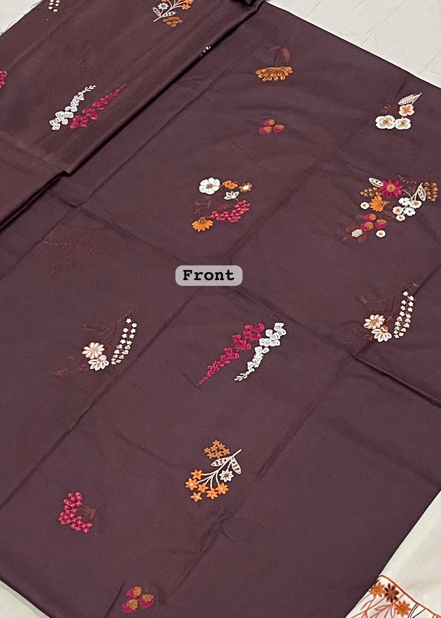 Brand : ZARA SHAHJAHAN Fabric : Premium Dhanak 3 Piece Unstitched Winter Collection