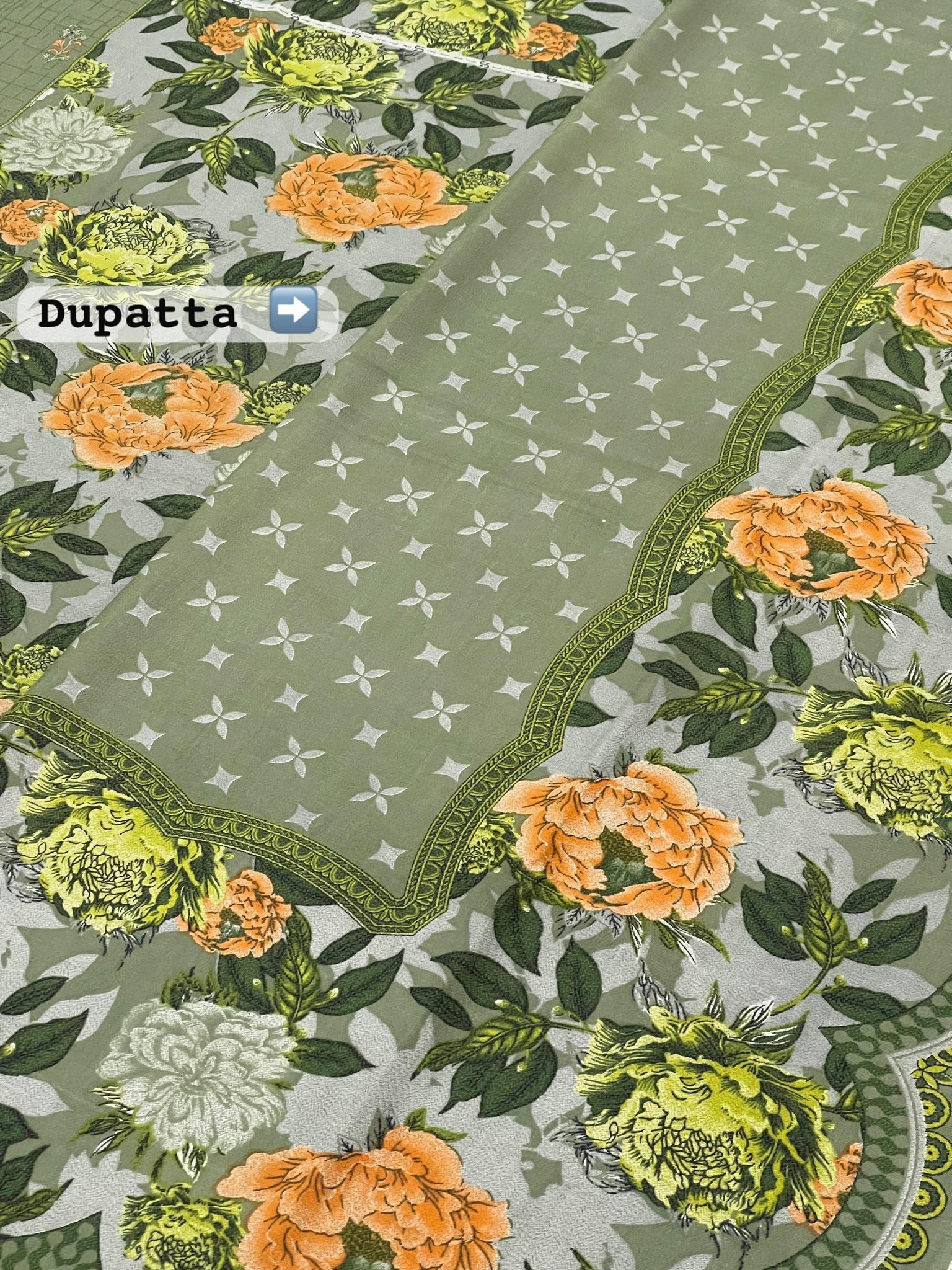 Brand : HUSSAIN REHAR Fabric : Best Quality Dhanak 3 Piece Unstitched Winter Collection