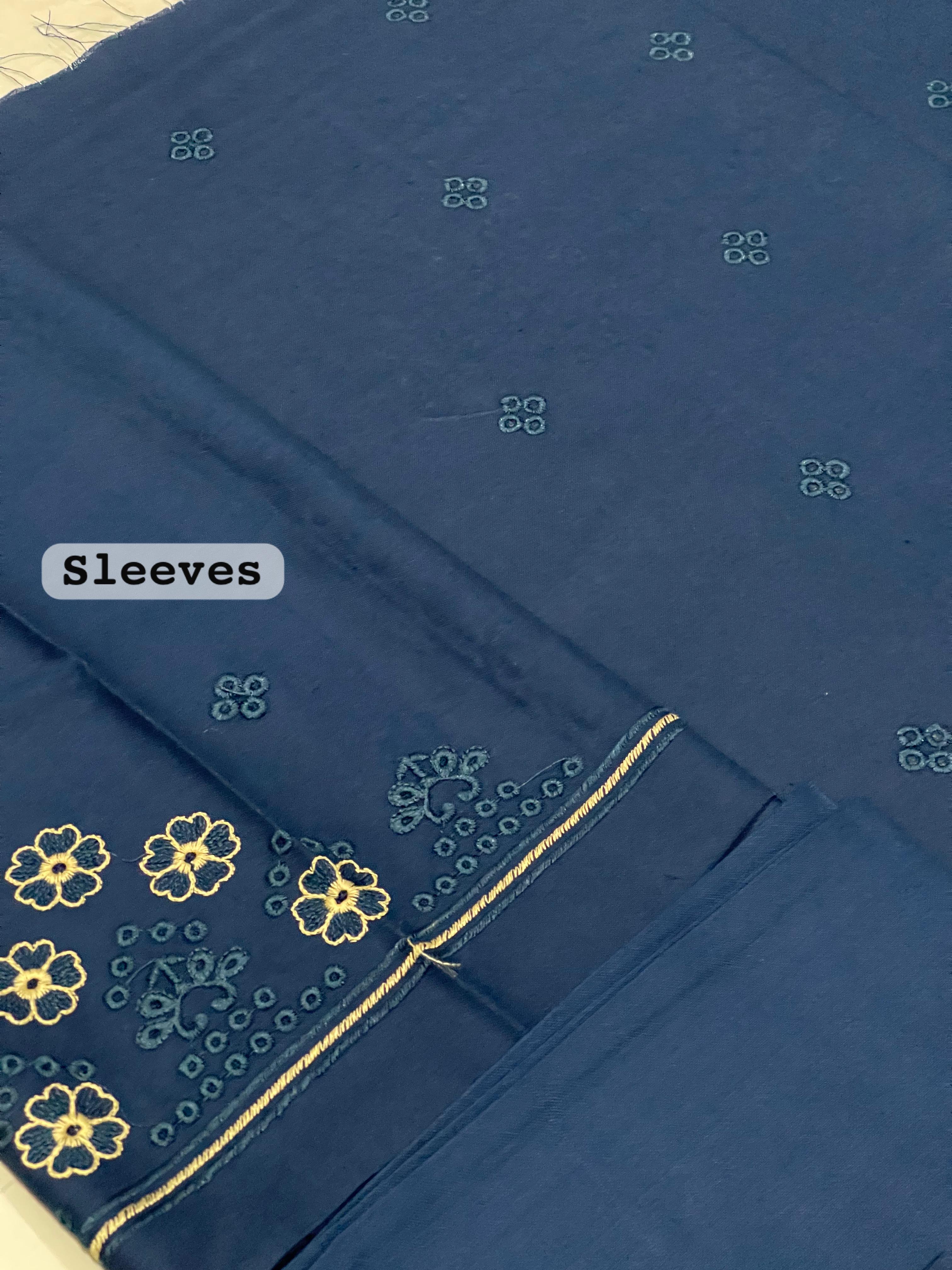 BRAND [ JAZMIN ] FABRIC [ BEST QUALITY DHANAK ] 3 PIECE UNSTITCHED  WINTER COLLECTION