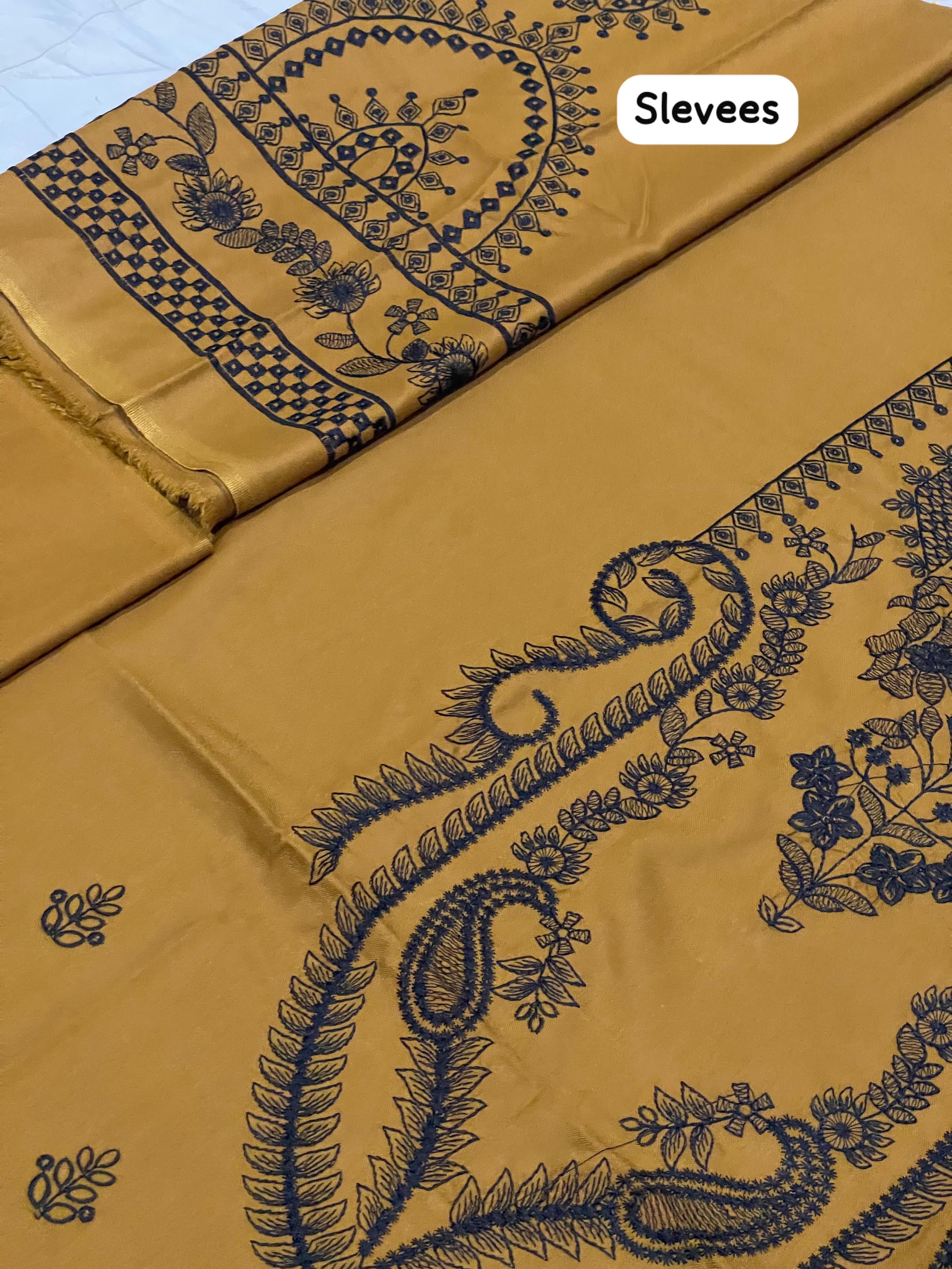 BRAND [ URGE ] FABRIC [ PREMIUM DHANAK ] 3 PIECE [ UNSTITCHED ] WINTER COLLECTION